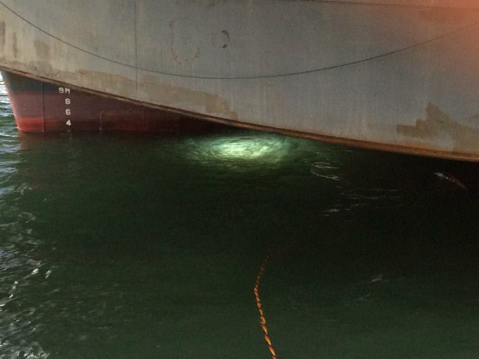 Commercial vessel subsea operations