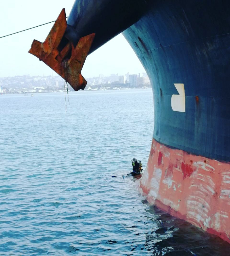 Vessel underwater inspection